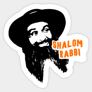 Rabbi Jacob Louis de funès shalom Sticker